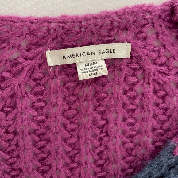 American Eagle color block sweater - Picture 2 of 4
